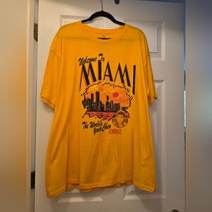 Scarface XXL Yellow Tee Shirt
